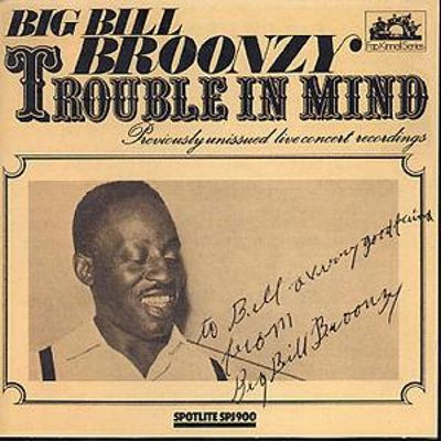 Big Bill Broonzy - Trouble In Mind - Used Vinyl Record image 1
