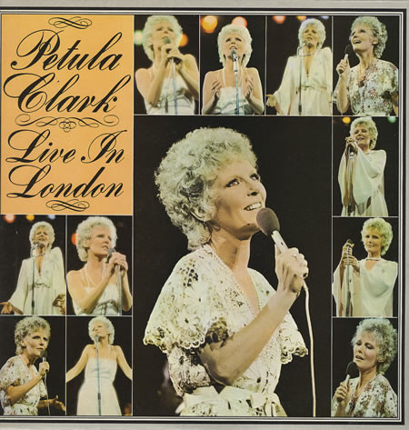 Petula Clark - Live In London - Used Vinyl Record image 1