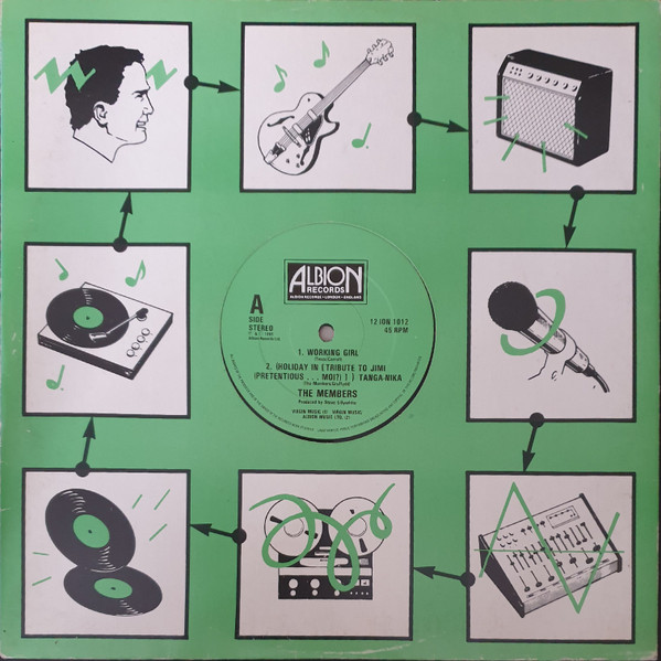 Members - Working Girl - Used Vinyl Record 12" image 1