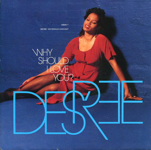 Des'ree - Why Should I Love You? - Used Vinyl Record 7" image 1