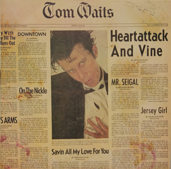 Tom Waits - Heartattack And Vine - Used Vinyl Record image 1