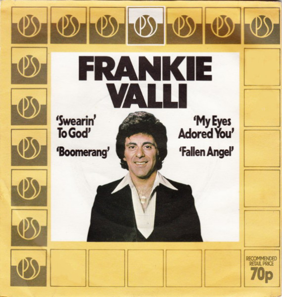 Frankie Valli - Swearin' To God - Used Vinyl Record 7" image 1