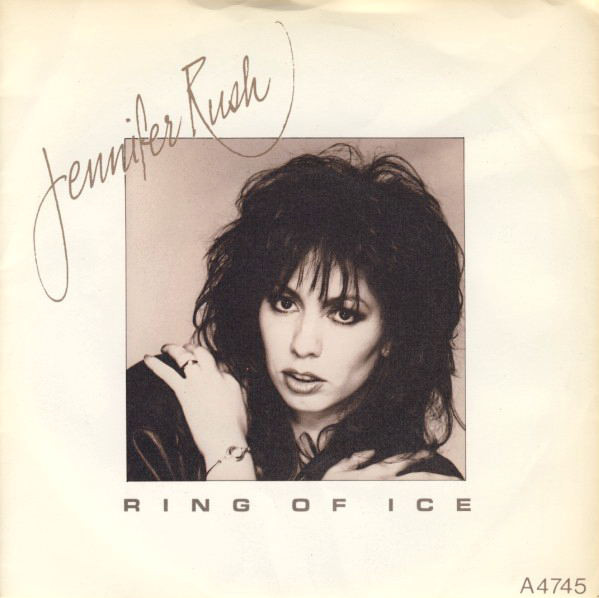 Jennifer Rush - Ring Of Ice - Used Vinyl Record 7" image 1