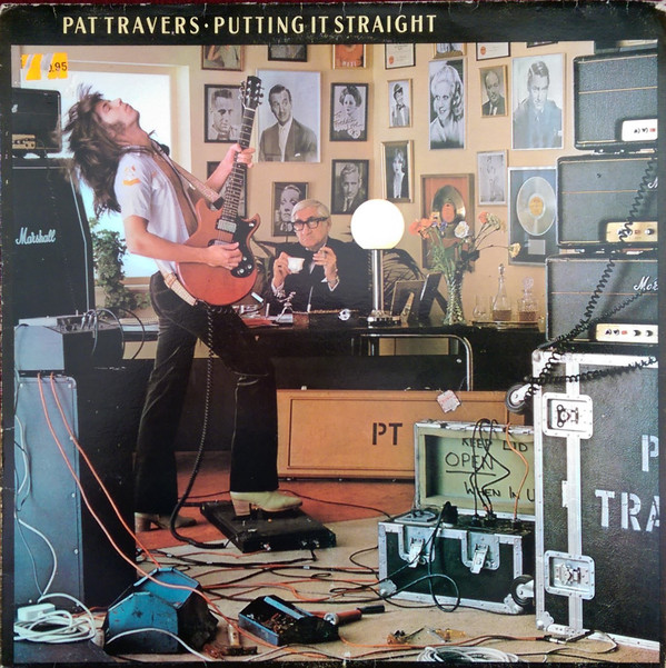 Pat Travers - Putting It Straight - Used Vinyl Record image 1
