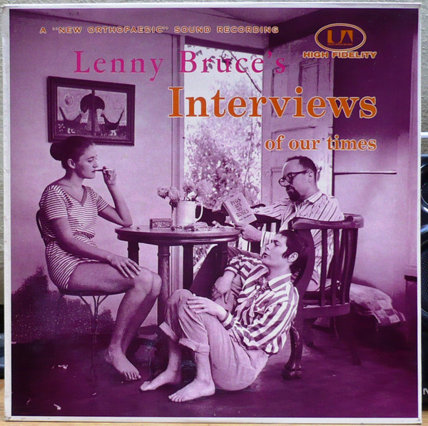 Lenny Bruce - 's Interviews Of Our Times - Used Vinyl Record image 1