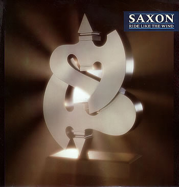 Saxon - Ride Like The Wind - Used Vinyl Record 12" image 1