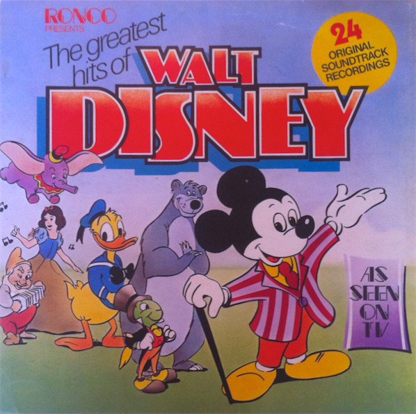 Various - Greatest Hits Of Walt Disney - Used Vinyl Record image 1
