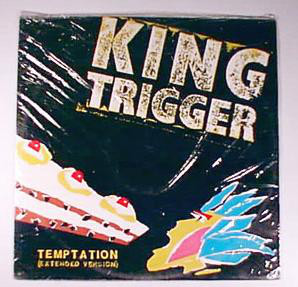 King Trigger - Temptation - Used Vinyl Record 12" image 1