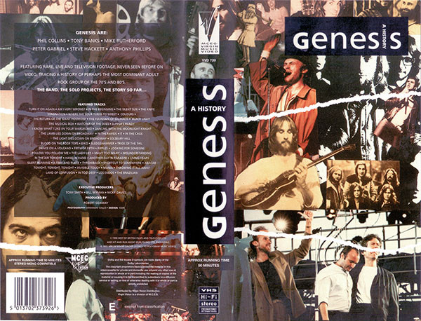 Genesis - A History - Used VHS image 1