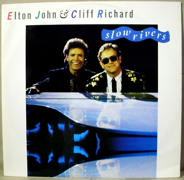 Elton John - Slow Rivers - Used Vinyl Record 12" image 1