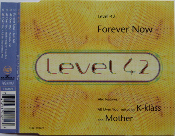 Level 42 - Forever Now - Used CD image 1