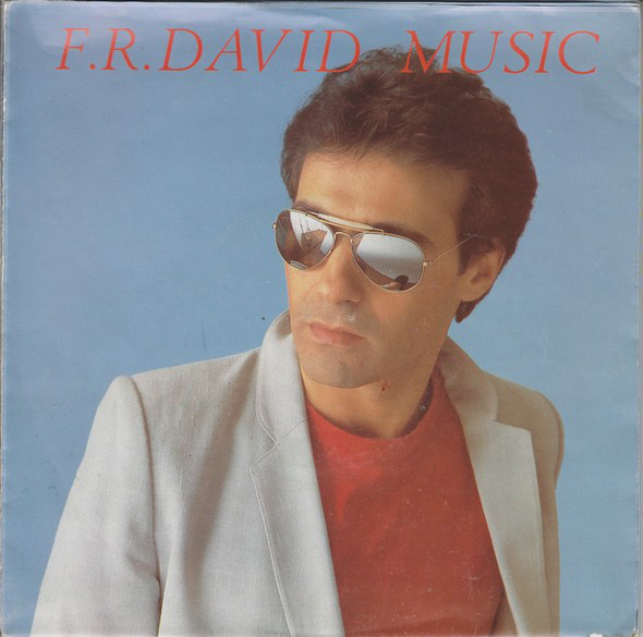 F.R. David - Music - Used Vinyl Record 7" image 1