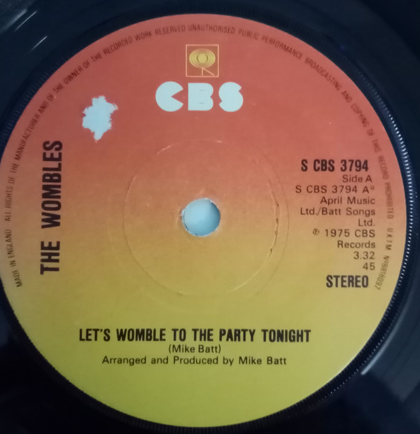 Let's Womble To The Party Tonight