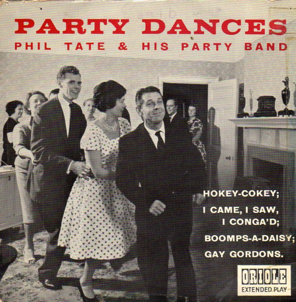 Phil Tate And His Pa - Party Dances - Used Vinyl Record 7" image 1