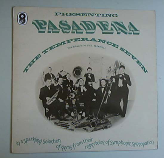 Temperance Seven - Pasadena - Used Vinyl Record image 1