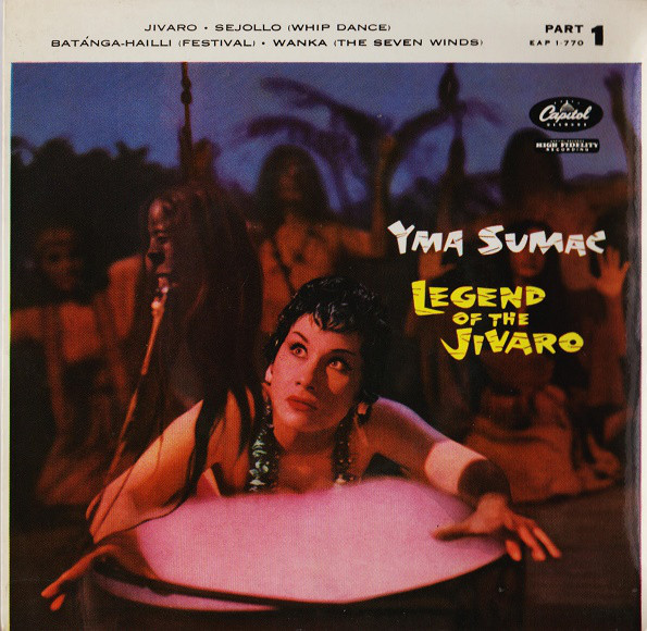 Yma Sumac - Legend Of The Jivaro (Part 1) - Used Vinyl Record 7" image 1