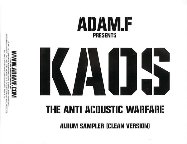 Kaos: The Anti-Acoustic Warfare Album Sampler (Clean Version)