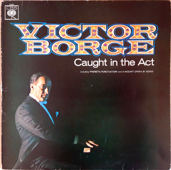 Victor Borge - Caught In The Act - Used Vinyl Record image 1