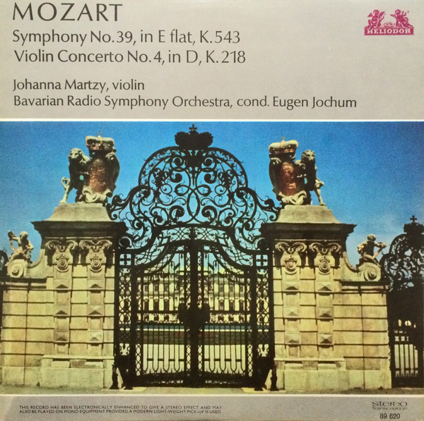 Symphony No. 39 / Violin Concerto No. 4