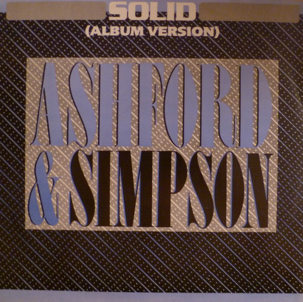 Ashford & Simpson - Solid (Album Version) - Used Vinyl Record 12" image 1