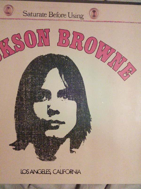 Jackson Browne - Saturate Before Using - Used Vinyl Record image 1