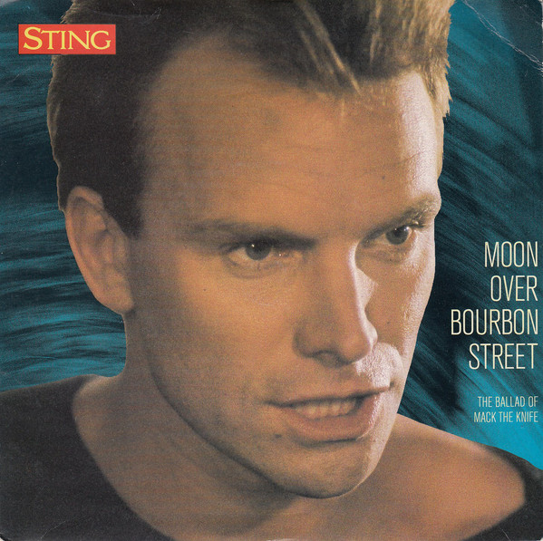 Sting - Moon Over Bourbon Street - Used Vinyl Record 7" image 1