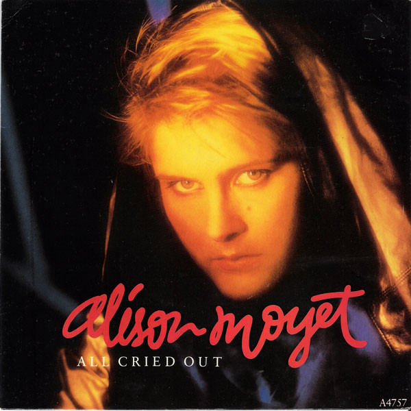 Alison Moyet - All Cried Out - Used Vinyl Record 7" image 1