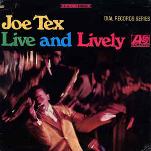 Joe Tex - Live And Lively - Used Vinyl Record image 1