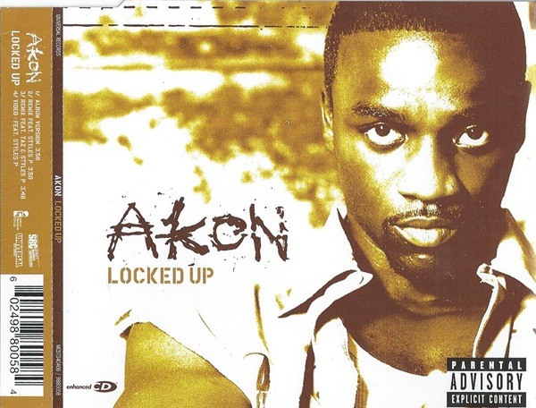 Akon - Locked Up - Used CD image 1