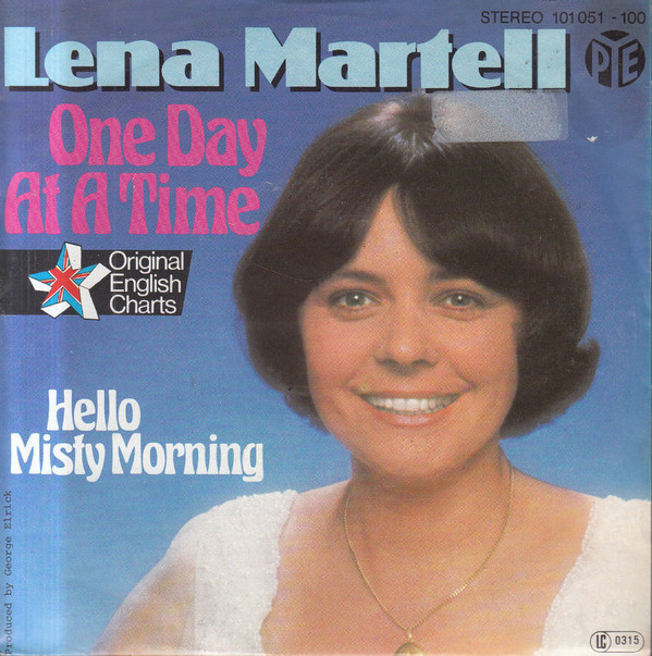 Lena Martell - One Day At A Time - Used Vinyl Record 7" image 1