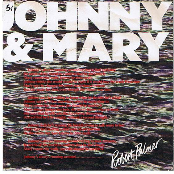 Robert Palmer - Johnny & Mary - Used Vinyl Record 7" image 1