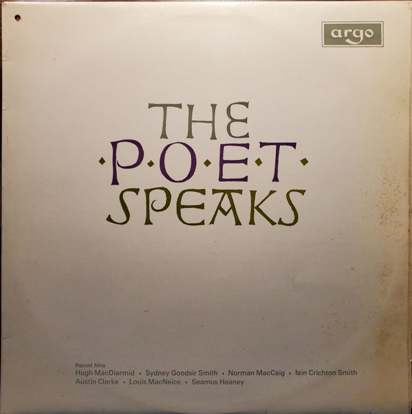 Various - Poet Speaksxe2x80x94Record 9 - Used Vinyl Record image 1