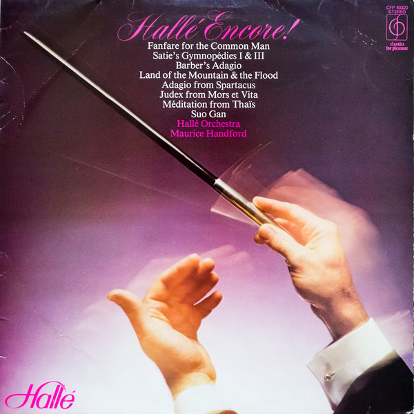 Halle Orchestra - Halle Encore! - Used Vinyl Record image 1