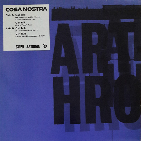 Cosa Nostra - Girl Talk - Used Vinyl Record 12" image 1