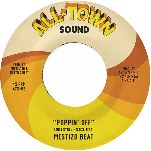 MESTIZO BEAT - POPPIN' OFF - CD image 1