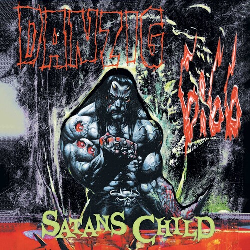 6:66: SATAN'S CHILD - RED/BLACK SPLATTER